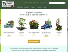 Tablet Screenshot of briarwoodflorist.net